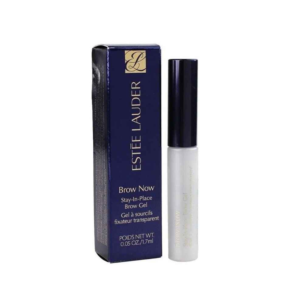 Estee Lauder Brow Now Stay-in-Place Brow Gel Clear 0.05oz/1.7ml - New in Box